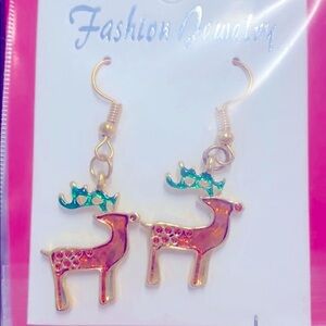 - Reindeer Earrings